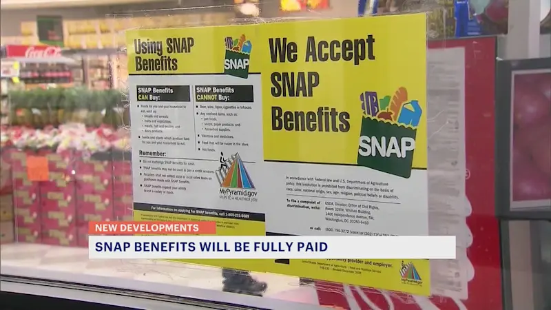 Story image: SNAP benefits to be fully paid hours after Gov. Lamont authorizes state to fully fund SNAP