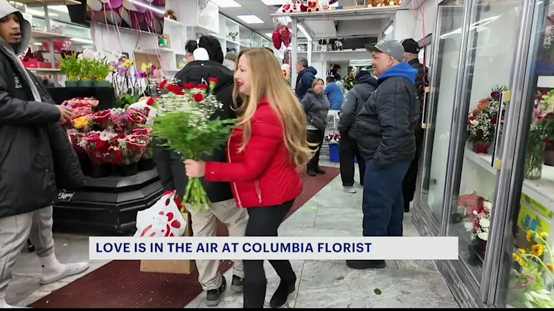 Story image: Love is in bloom at Columbia Florist in Kingsbridge 