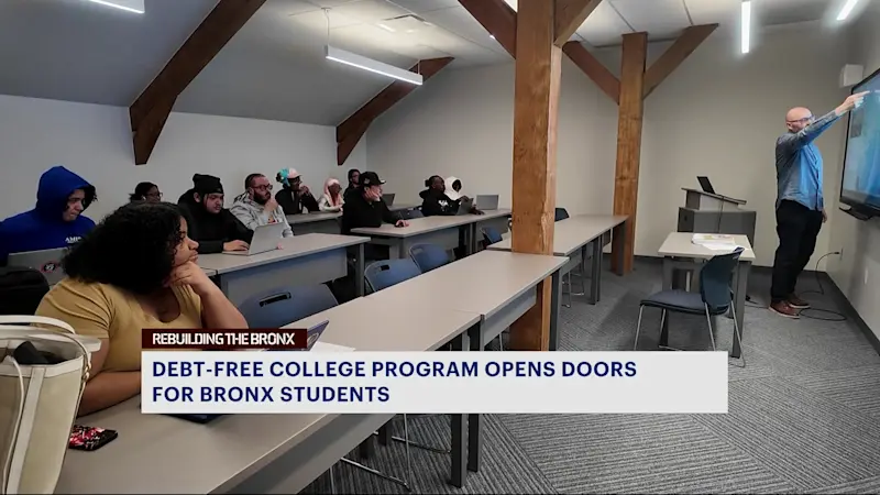 Story image: Debt-free college program opens its doors for Bronx students