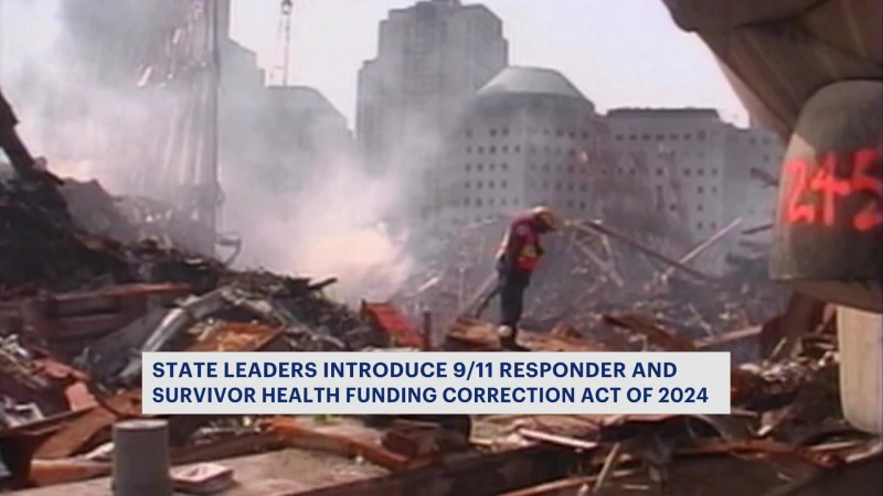 Story image: State, federal lawmakers introduce legislation to shorten funding gap for World Trade Center Health Program