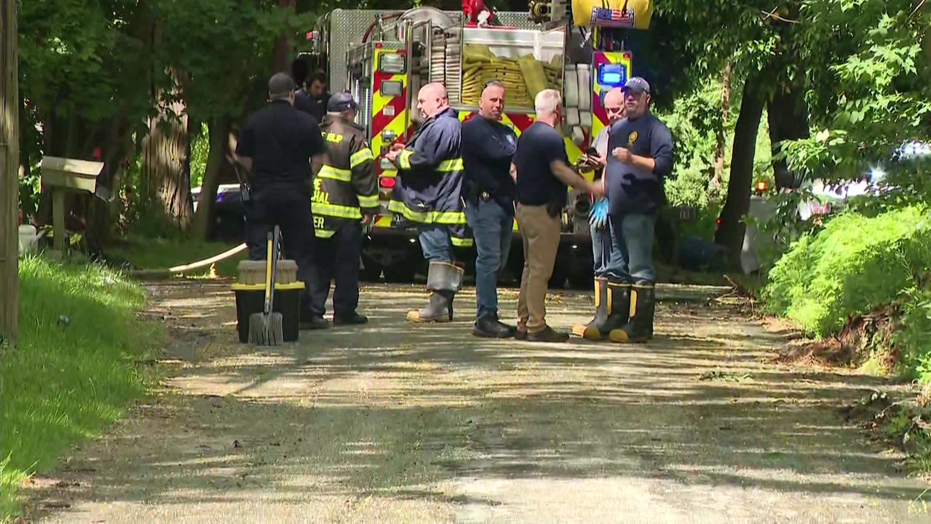 Officials Hauppauge house fire appears to be suspicious