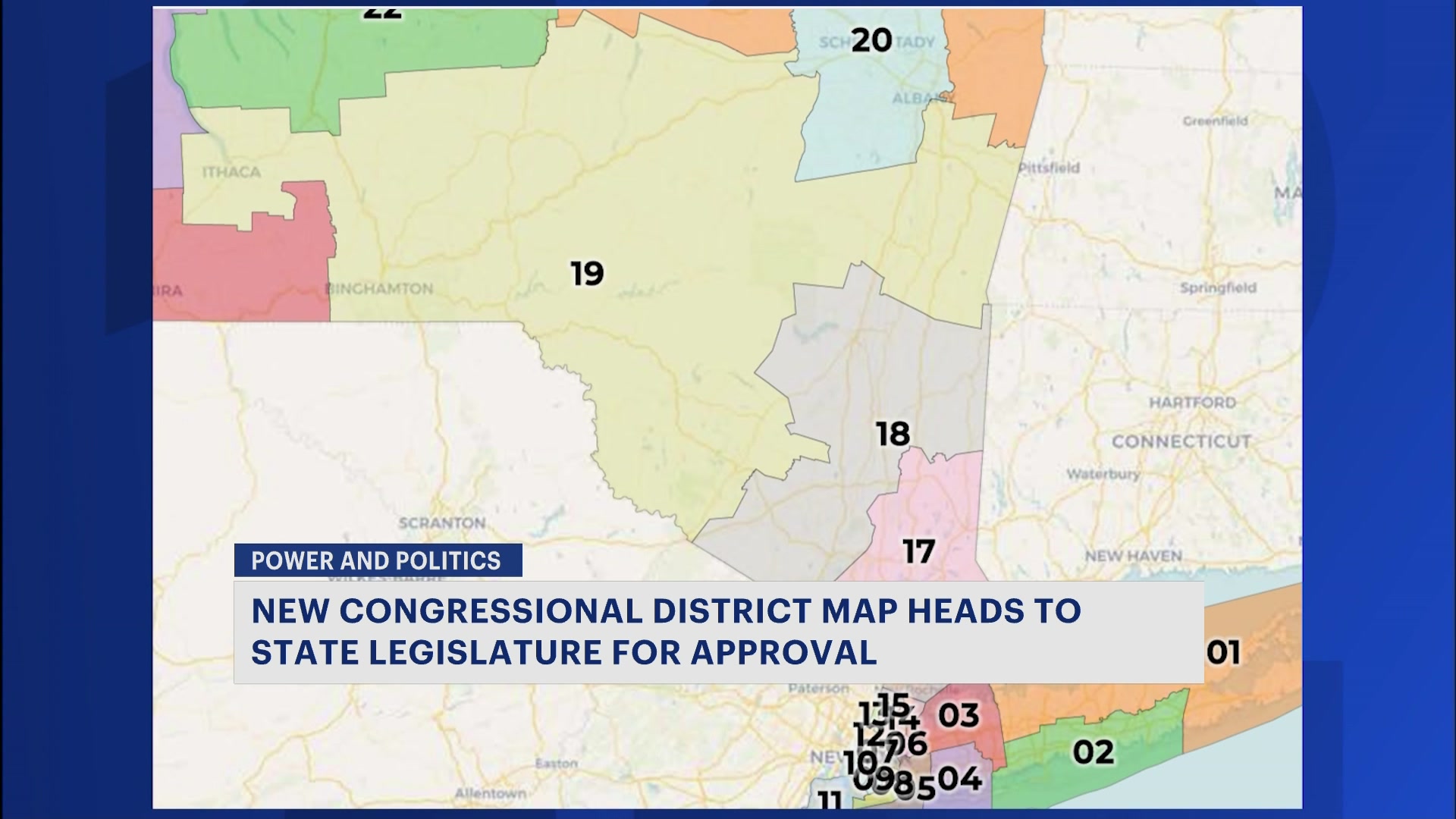 News 12 | Westchester | Newly Released Congressional Map Makes Few ...