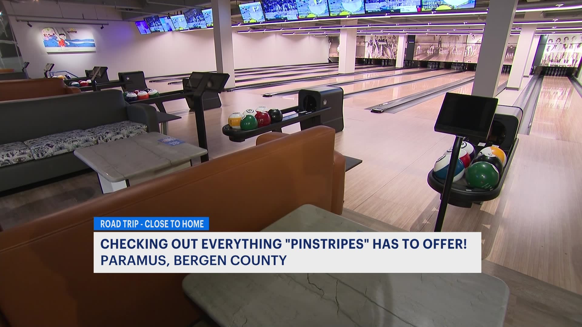 Italian bistro, bowling and bocce Pinstripes in Paramus makes the