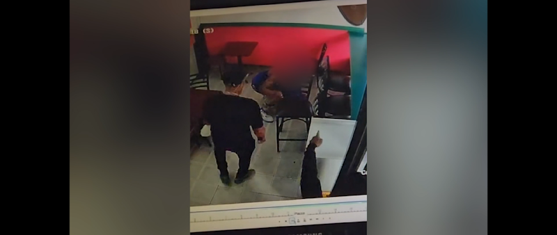 Story image: Exclusive: Video shows man shot inside Coney Island doughnut shop