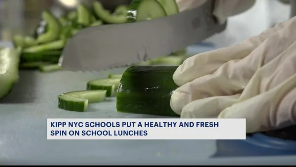 NYC charter school system serving school lunches made from scratch