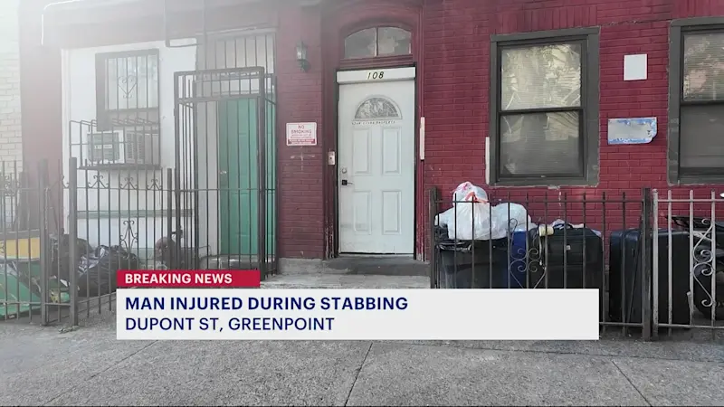 Story image: NYPD: 34-year-old man stabbed in Greenpoint 