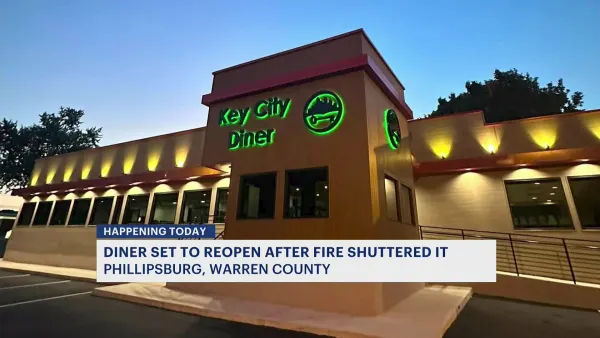 Iconic Key City Diner in Phillipsburg set to reopen following fire