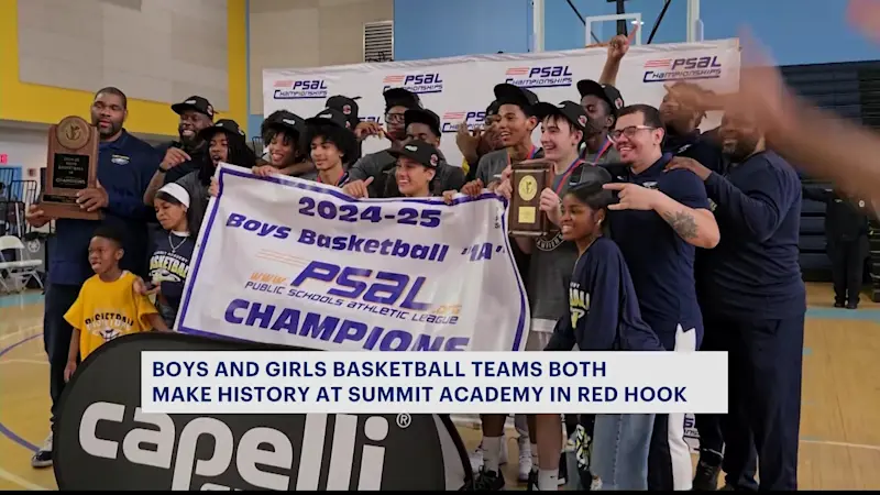 Story image: Summit Academy makes history with double PSAL championships