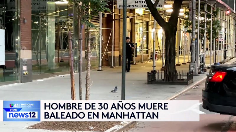Story image: Univision 41 News Brief: Hombre de 30 años es baleado en Manhattan