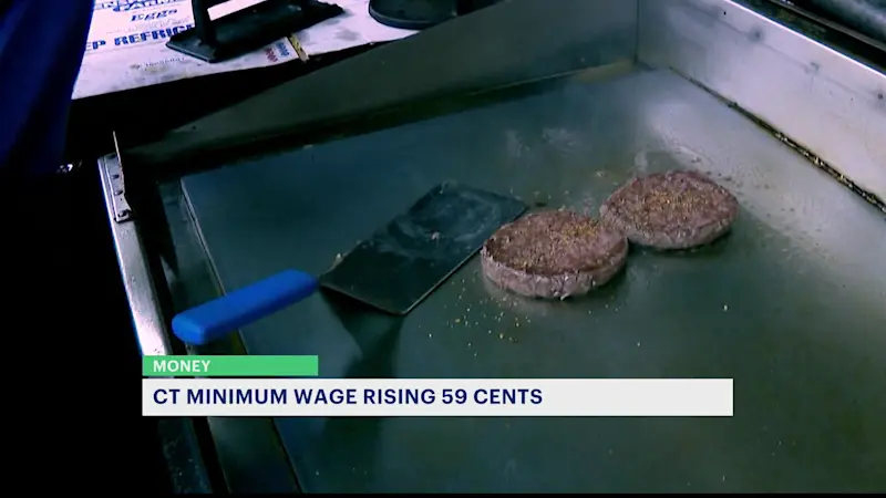 Story image: CT's minimum wage will rise 59 cents next year, making it highest in the nation