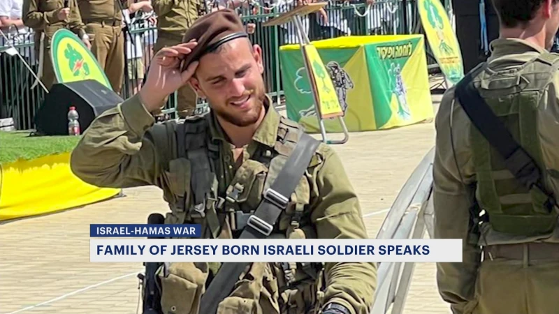 Story image: ‘He had the best heart.’ Family of NJ native killed in Hamas attack calls him a hero