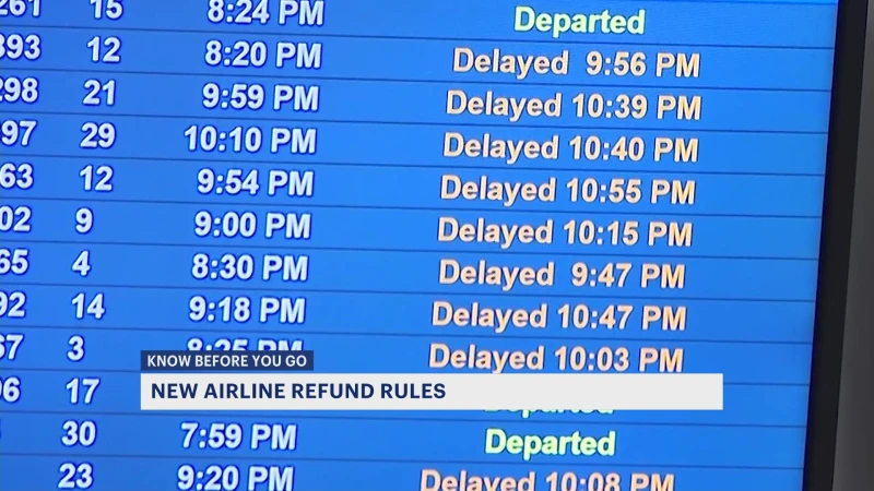 Story image: New federal rules protect air travelers from delays and cancellations