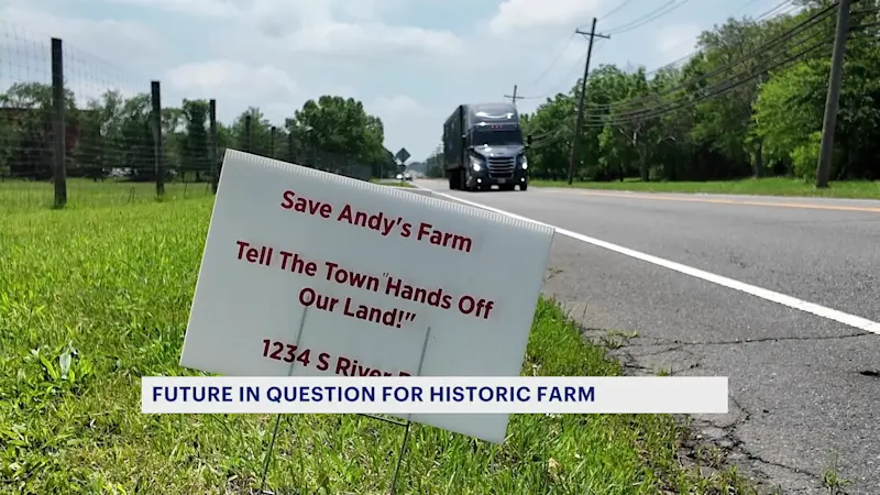 Story image: Cranbury farm eminent domain fight gains attention of US agriculture secretary