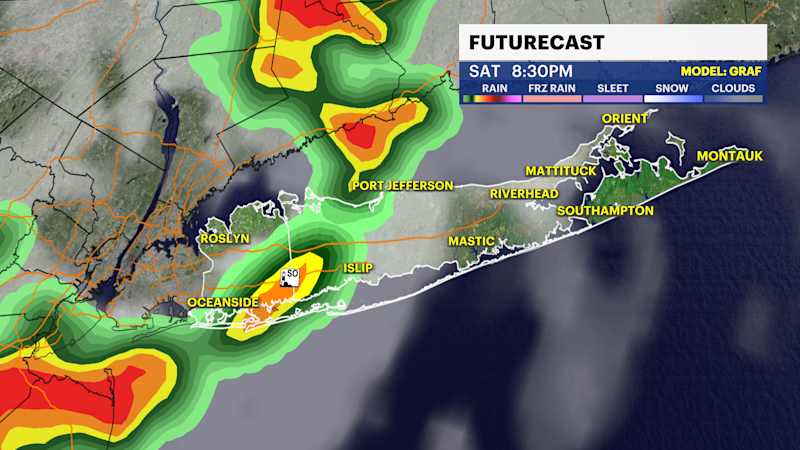 Story image: Reduced air quality lingers with a summer feel and brief thunderstorm chance Saturday