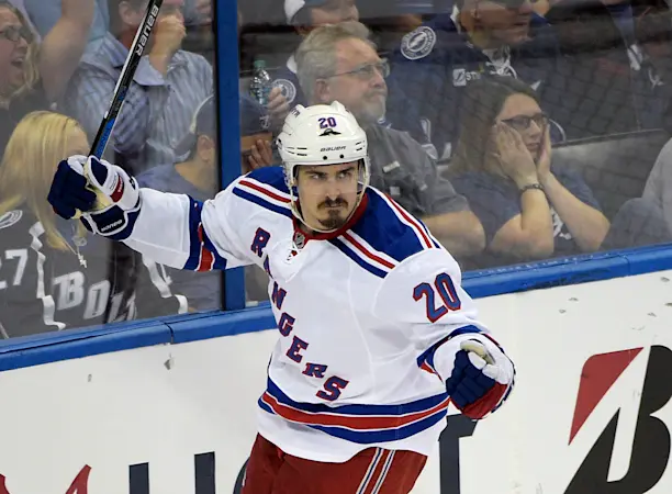 Story image: Rangers trade veteran winger Chris Kreider to Anaheim 