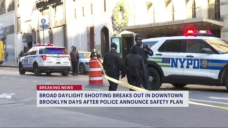 Story image: NYPD: Shooting breaks out near Downtown Brooklyn school