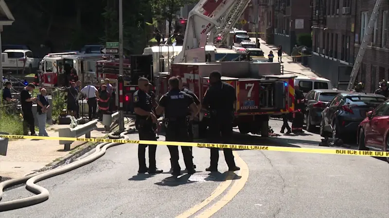 Story image: Fire leaves several apartments 'uninhabitable' in Yonkers