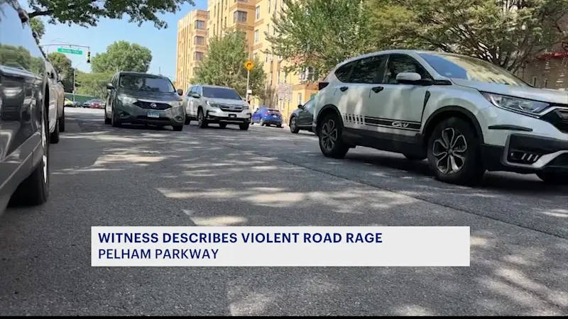 Story image: Violent road rage outside Pelham Parkway playground leaves parents shaken