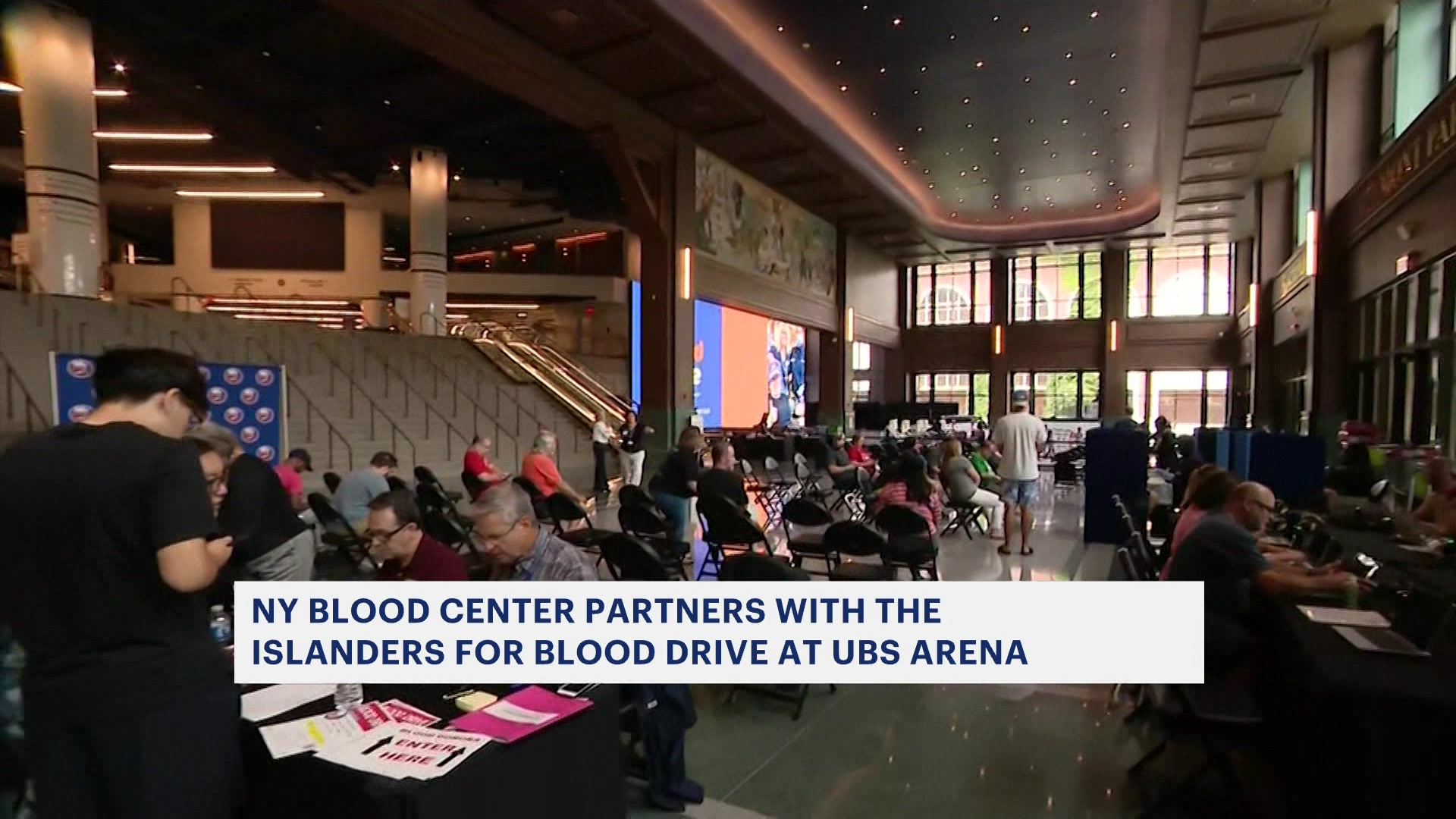 New York Islanders, NY Blood Center Team Up For Blood Drive