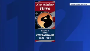 New banners to celebrate veterans in the Town of New Windsor