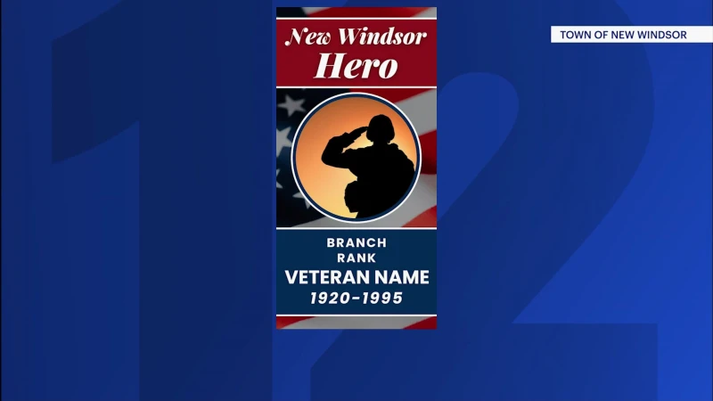 Story image: New banners to celebrate veterans in the Town of New Windsor