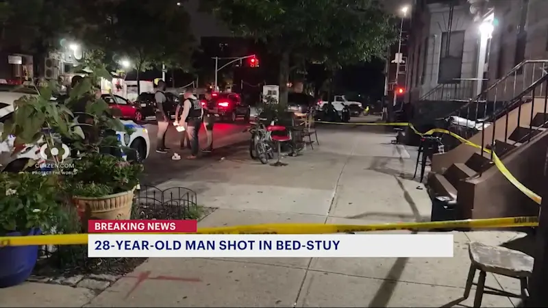 Story image: NYPD: 28-year-old man shot in Bed-Stuy