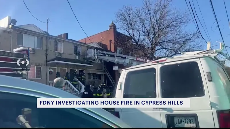Story image: Fire breaks out in Cypress Hills home