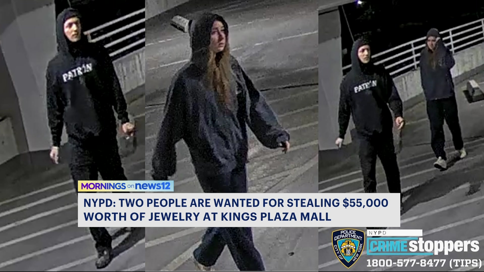 News 12 The Bronx Police: Suspects took $50 000 worth of jewelry