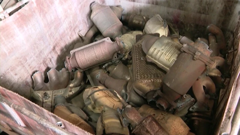 Story image: Police: Catalytic converter stolen from car in Deer Park. More than 2 dozen stolen in last week