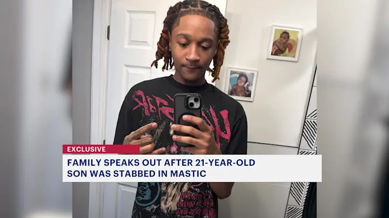 Story image: Exclusive: Mastic man stabbed while protecting younger sister, family says
