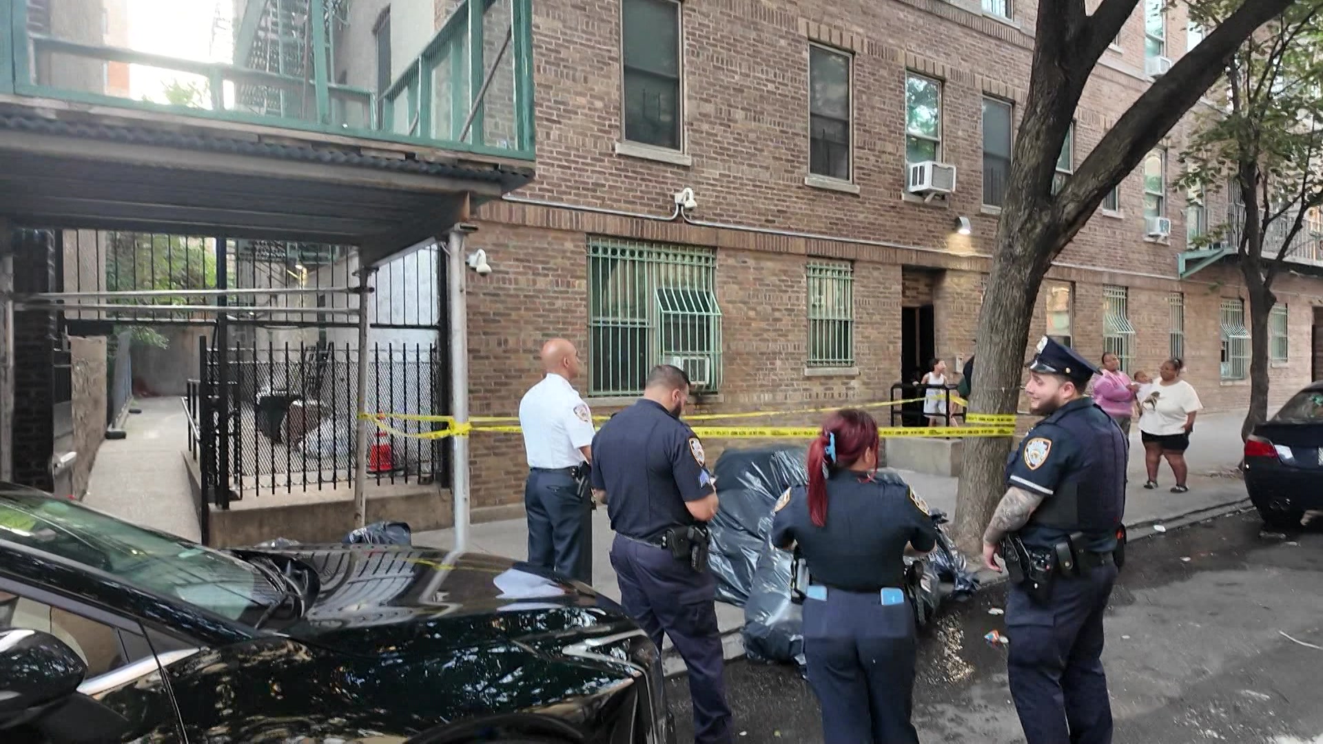 Small child falls from apartment building window in Fordham Heights