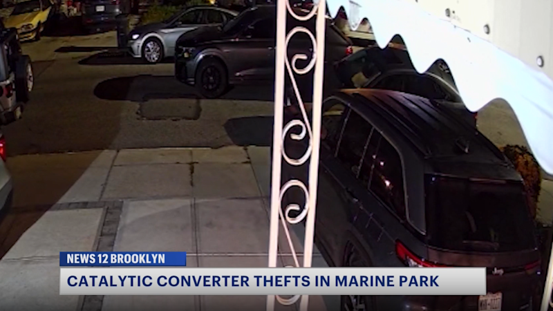 Story image: Marine Park resident frustrated after catalytic converter stolen from car as thefts continue across Brooklyn