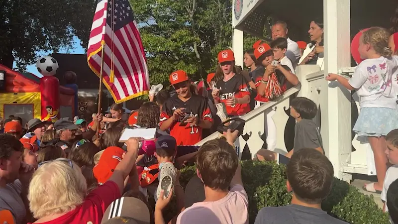 Story image: ‘Childhood dream.’ Thousands pack the streets to welcome Fairfield National home