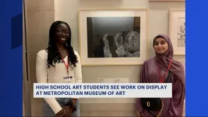 2 students from Bronx art school see nationwide success