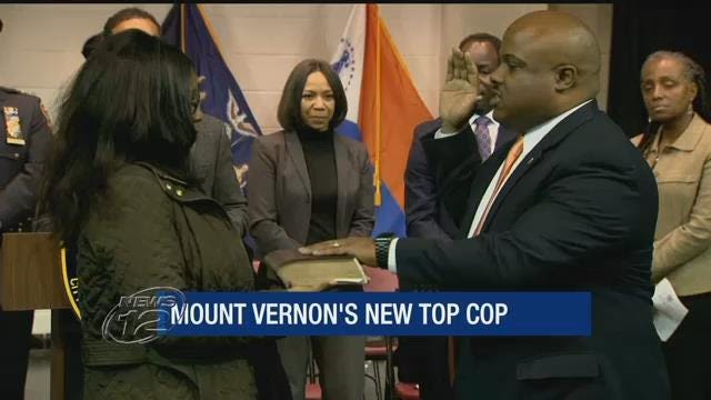 Shawn Harris officially sworn in as Mount Vernon police commissioner