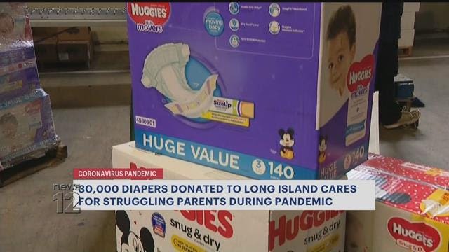 Allied Foundation's Diaper Bank donates 30,000 diapers to LI Cares