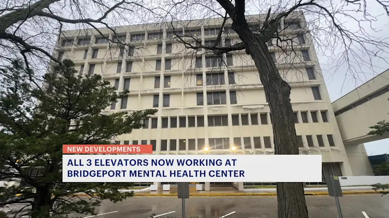 Story image: Elevator outage at state facility in Bridgeport fixed after News 12 report