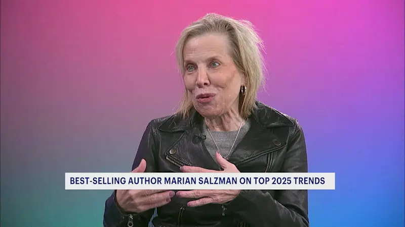 Story image: Best selling author joins News 12 to discuss her new book, trends for 2025