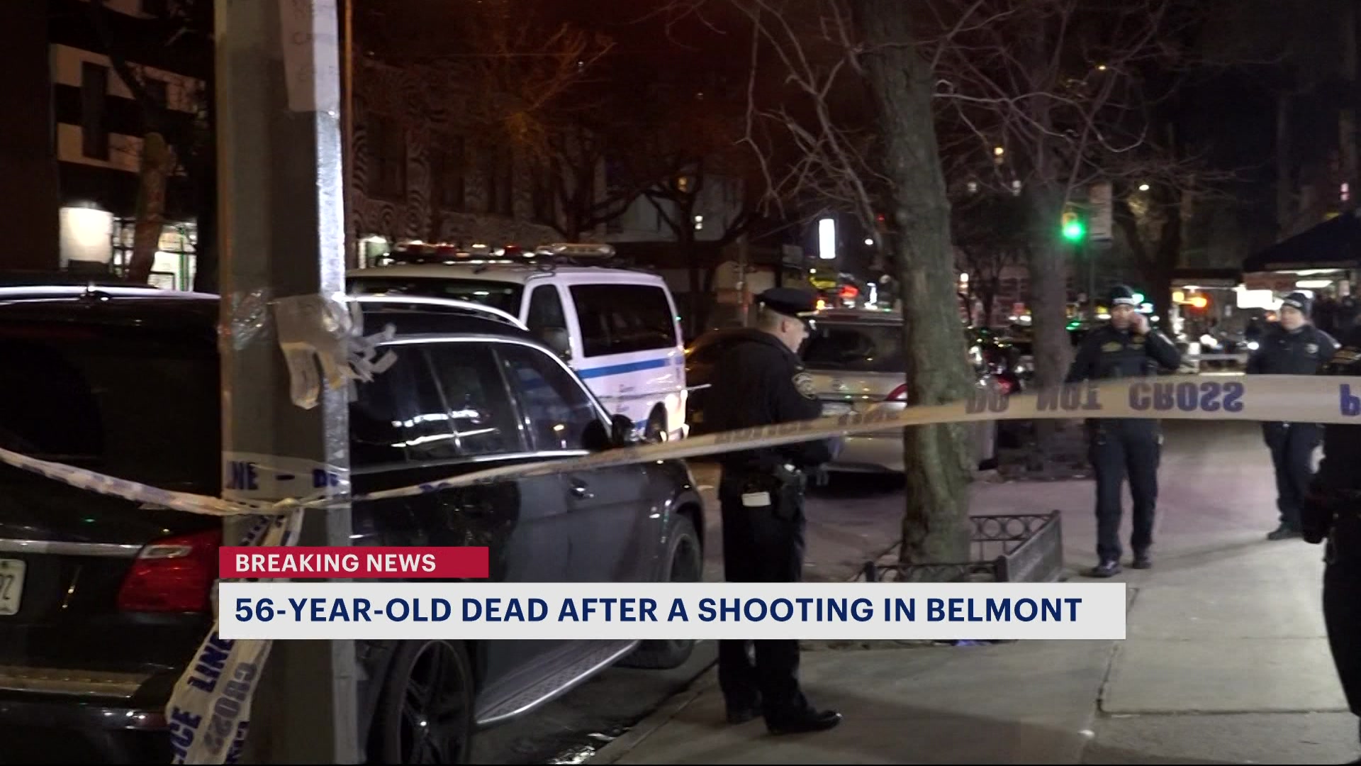 News 12 | Bronx | Police 56 Year Old Man Fatally Shot In Belmont