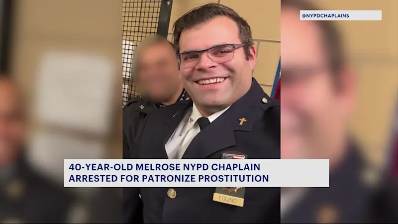 Story image: NYPD chaplain from Bronx church arrested, accused of patronizing prostitute