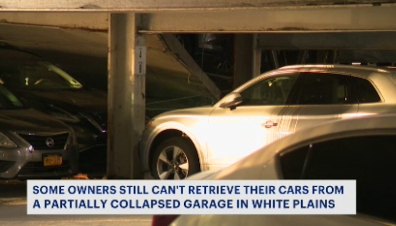 Story image: Drivers remain unable to access cars after Hale Avenue garage collapse