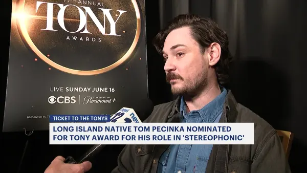 Long Island’s Tom Pecinka earns first Tony nomination as featured actor in ‘Stereophonic’