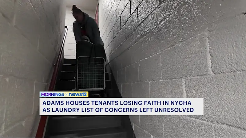 Story image: Adam Houses tenants say they’ve lost faith in NYCHA as conditions worsen