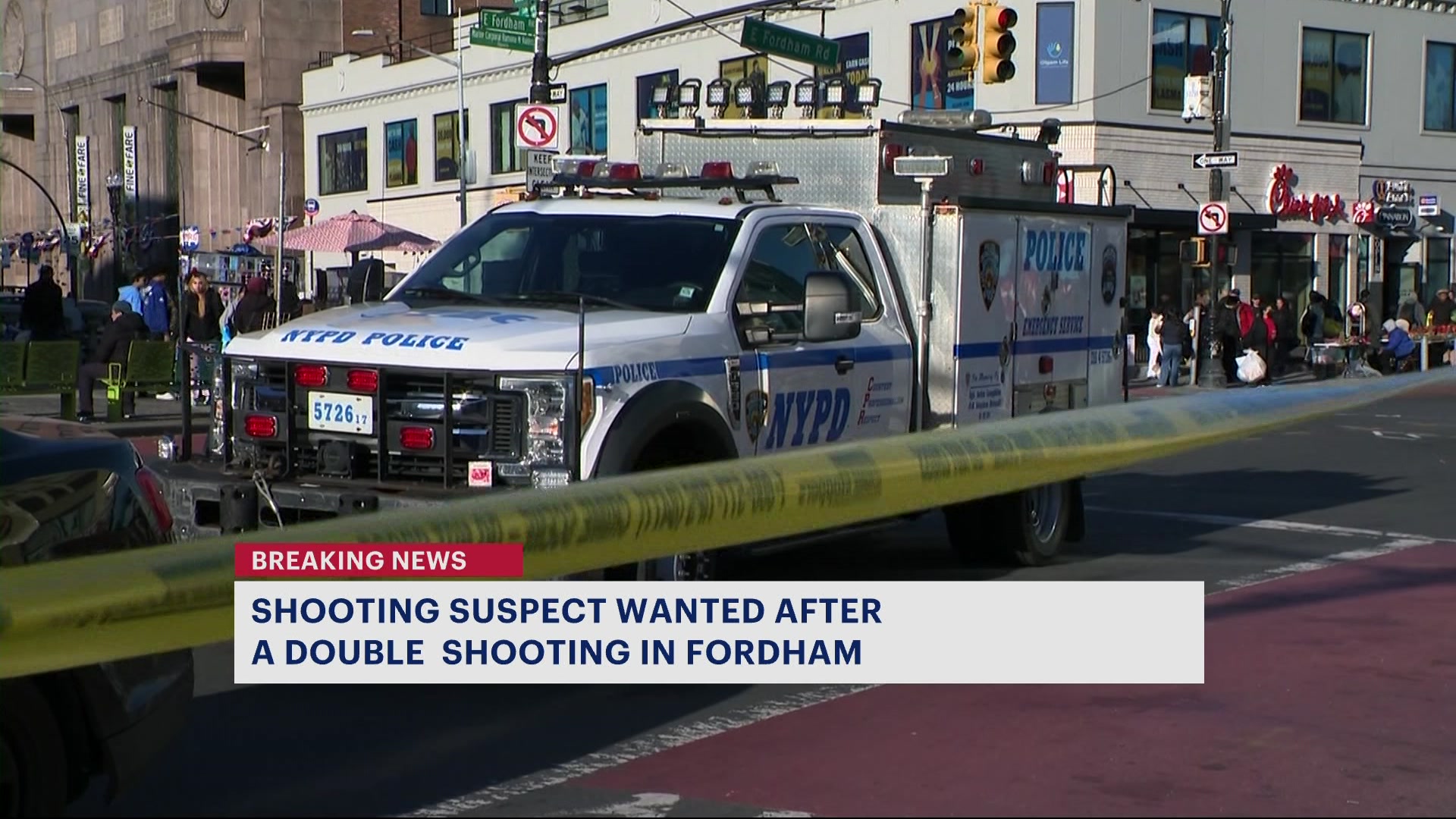 News 12 | Bronx | Police Multiple People Sought In Fordham Double Shooting