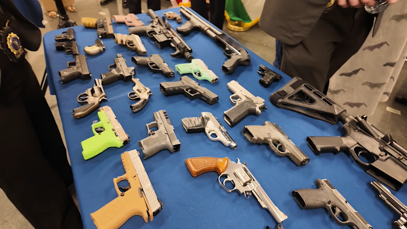 Story image: NYPD: 1,000 illegal guns seized citywide this year, including hundreds of 'ghost guns'