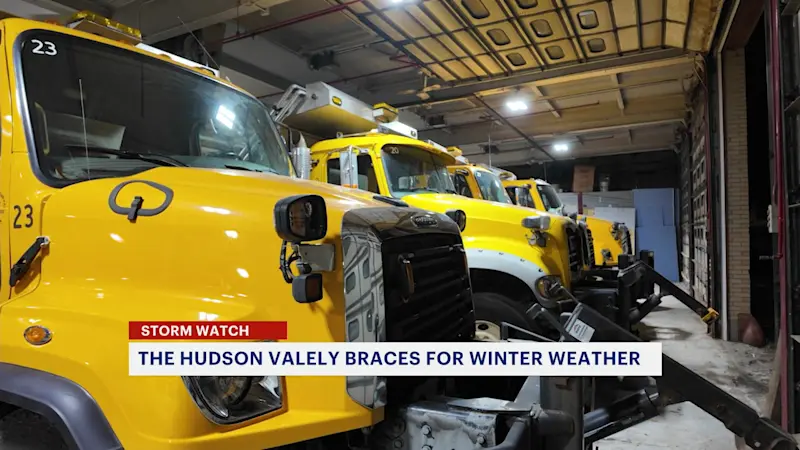 Story image: Yorktown Highway Department ready to tackle overnight snow on the roads
