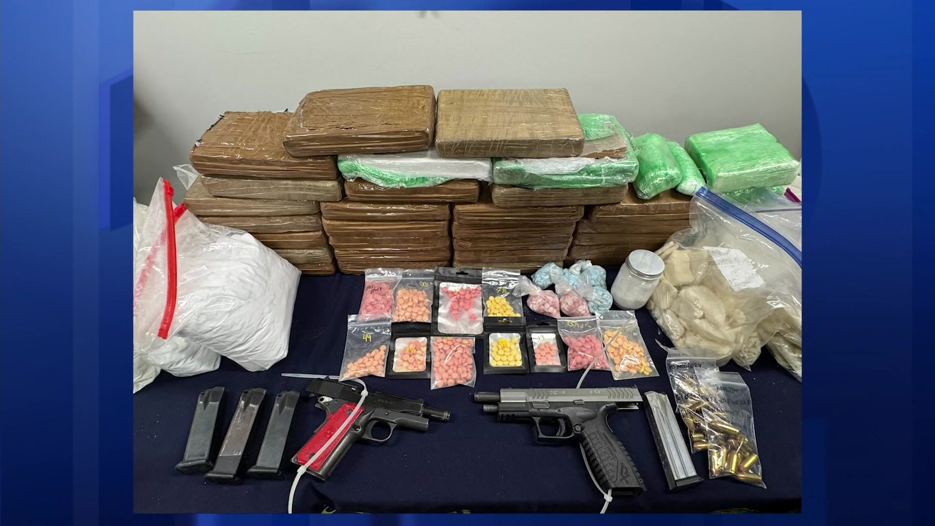 DEA seizes stockpile of fentanyl and meth in Passaic County