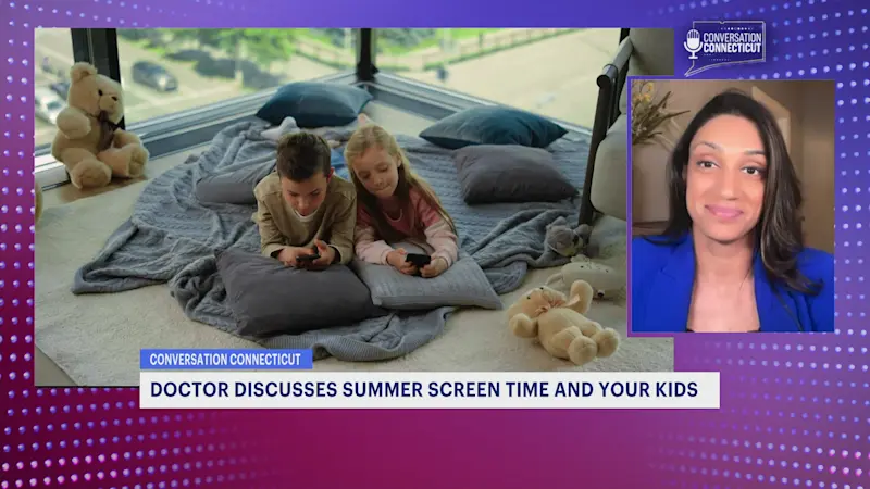 Story image: Conversation Connecticut: Dr. Amin Mona talks about parent guilt when it comes to screen time