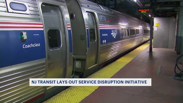 NJ Transit, Amtrak lay out service disruption initiative following system failures in May