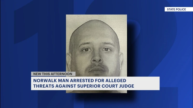 Story image: State police: Norwalk man threatened Superior Court judge 